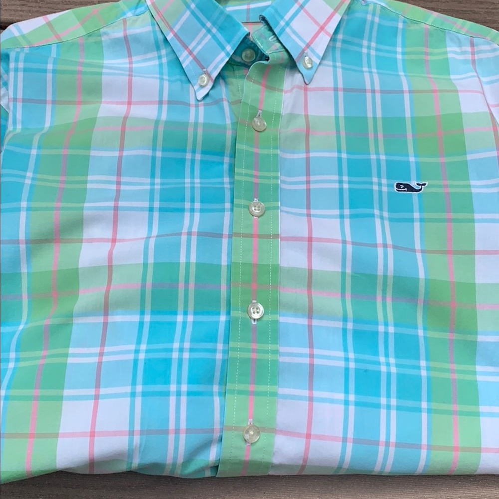 Slim fit whale shirt